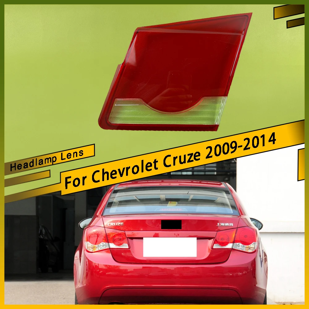 

For Chevrolet Cruze 2009 2010 2011 2012 2013 2014 Car Accessories Outer Tail Lamp Cover Brake Lights Shell Plexiglass