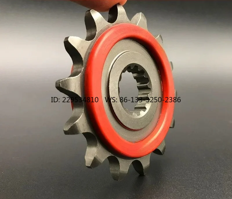 Compati-ble with GW250/GSX250R/DL250 spe-ed-up modifi-cation s-mall spro-cket 14/15 tee-th sile-nt small too-th crankset ge-ar