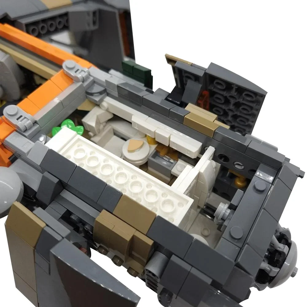 

MOC-181257 Explorer One Spacecraft Building Blocks Model Popular Games Explorer One Spacecraft Bricks Assembly Toys Kids Gifts