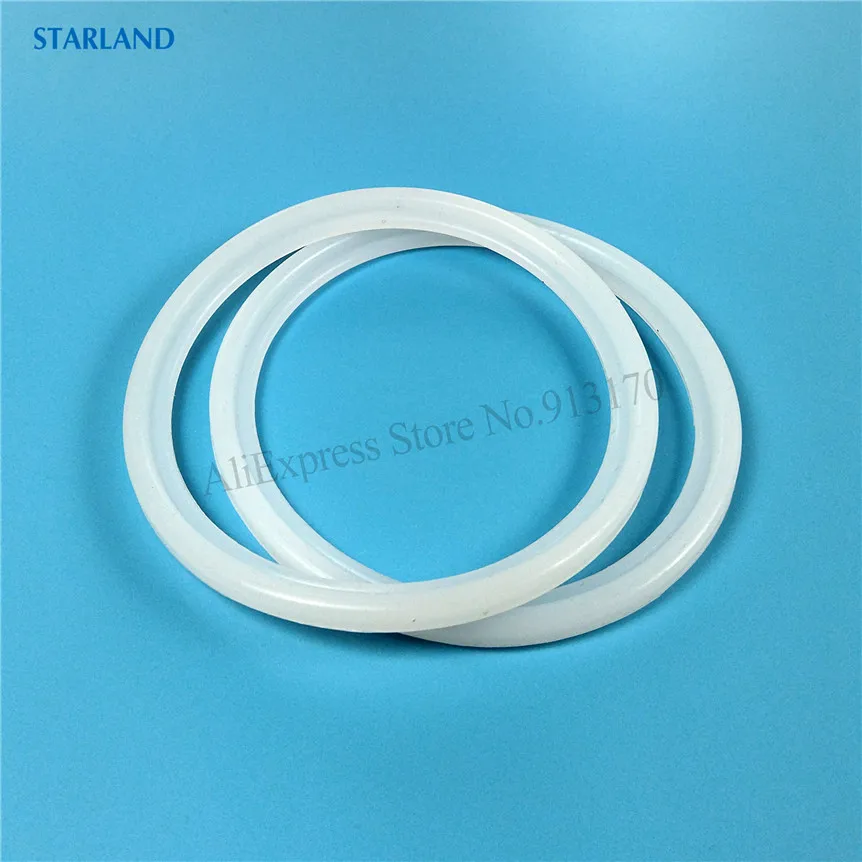 A Pair Big Sealing Rings Vevor Ice Cream Makers Accessories Silicone Circle Gaskets YKF Soft Serve Machines Fittings Two Pieces