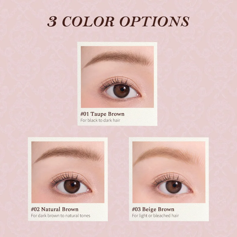 [NUEVO] Flower Knows The Sweetie Bear Collection Gel y lápiz para cejas de doble punta
