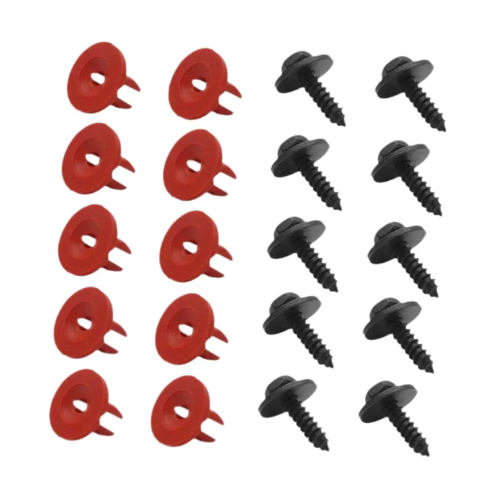 

Vehicle Body Clip Plastic Fasteners Kit Multipurpose Car Tuning Parts for Ford Focus II 2004-2011 and Volvo V50 Fender Liner Use