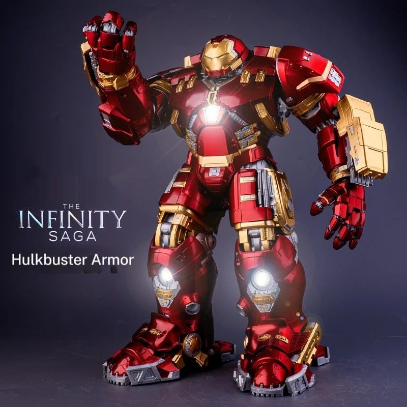 

Marvel Капитан Америка Сэм Уилсон в одном стиле Железный человек Халкбастер Броня Игрушечный дом Меха Модель робота Фестивальный подарок