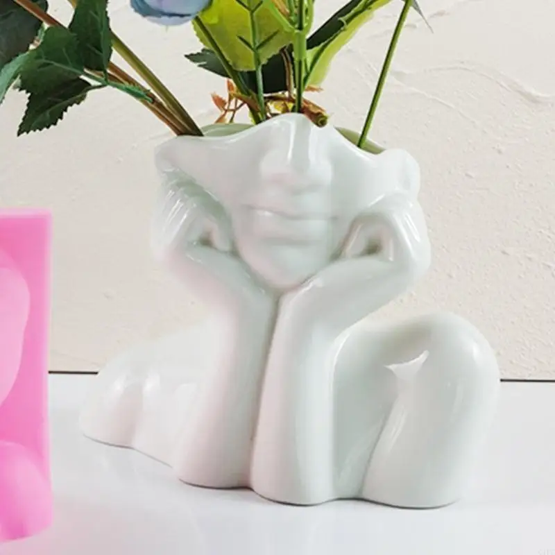 

Силиконовая форма для цветочного горшка, бетонная цементная форма для цветочного горшка, форма для ароматерапии, пластырь, чашка