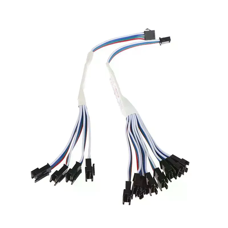 Boost LED Signals! 3Pin 4Pin LED Signal Amplifier Repeater Controller, 1 TO 4/8 Mini TTL Repeater WS2812B/SK6812