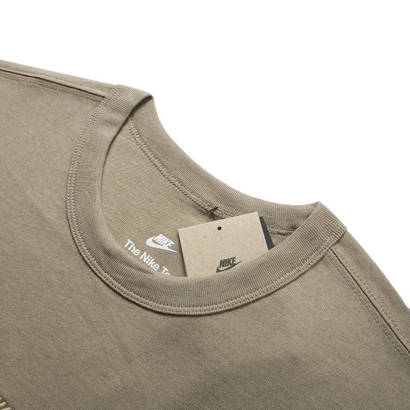 تي شيرت رجالي من Nike Nsw Prem Essntl Sust تي شيرت فضفاض برقبة دائرية وأكمام قصيرة ملابس رياضية للعمل نصف كم Do7393-247