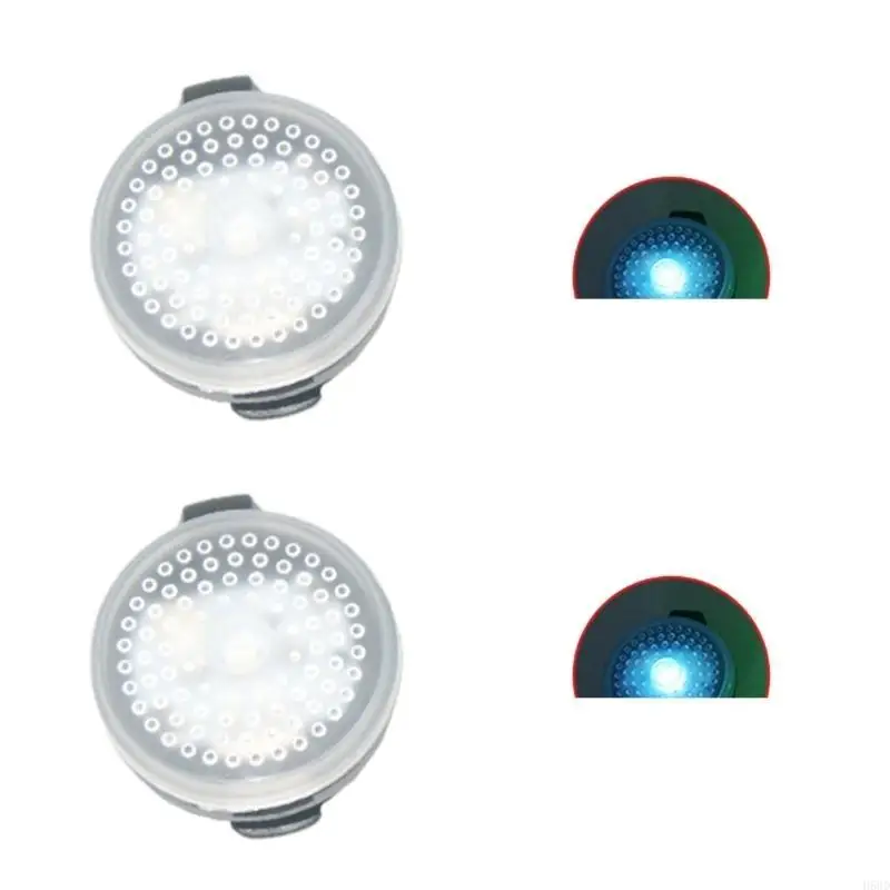 LED Safety Clips Clip On Warning Light Runing Jogging Night Running Light