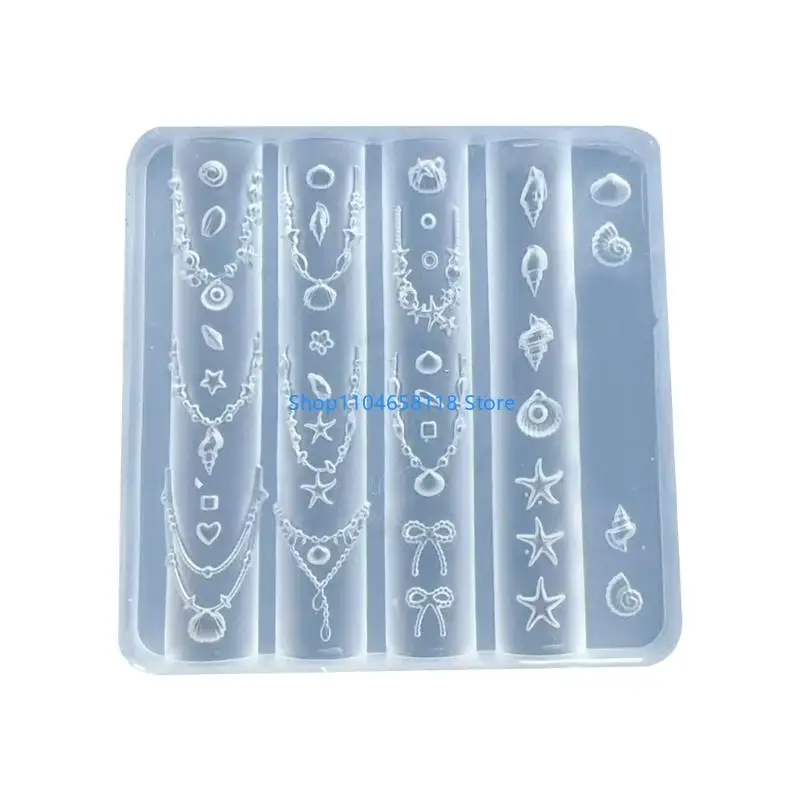 Shell Themed Small Accessories Crafting Molds Present for Beauty Enthusiasts