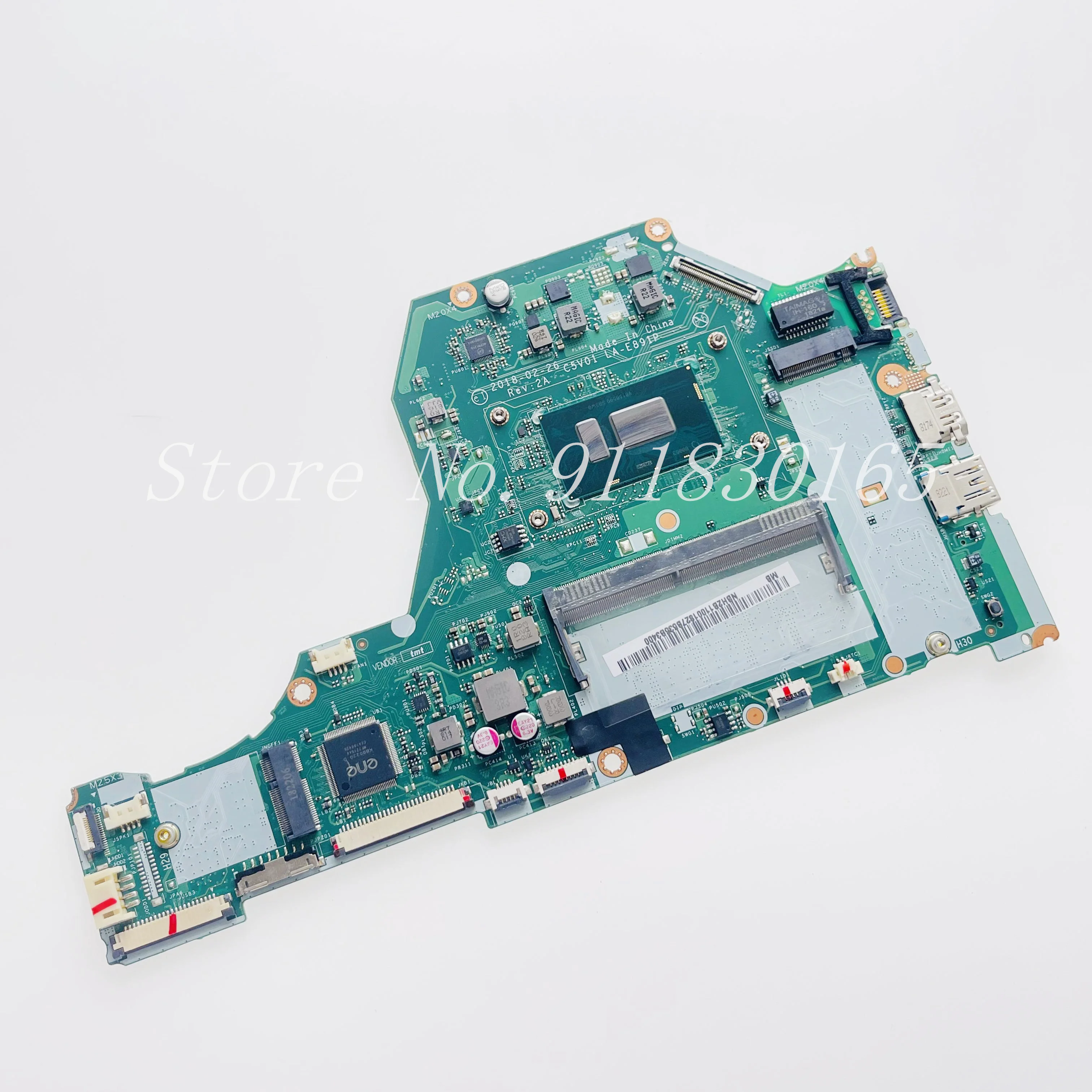 Imagem -06 - Placa-mãe Portátil para Acer Aspire La-e891p Rev:2a A31553 A315-53g I38130u I59250u I7-8550u Cpu Uma 4gb de Ram Nbh2811001