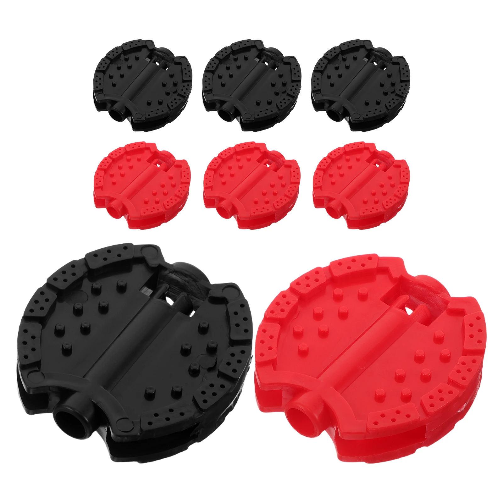 

4 Pairs 's Tricycle Accessories Bicycle Pedal Bike Pedals Brake Foot Replacement