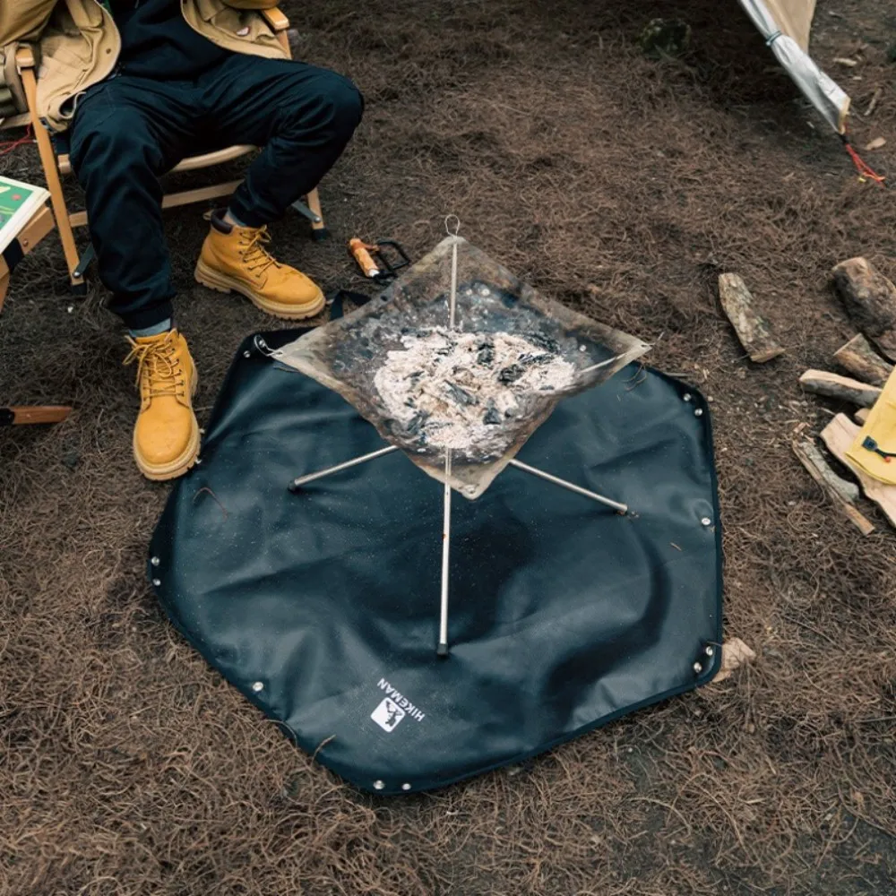 

Tryhomy 550 ℃ огнестойкий коврик для кемпинга, огнеупорный коврик, мешок для хранения дров, огнеупорная ткань для пикника