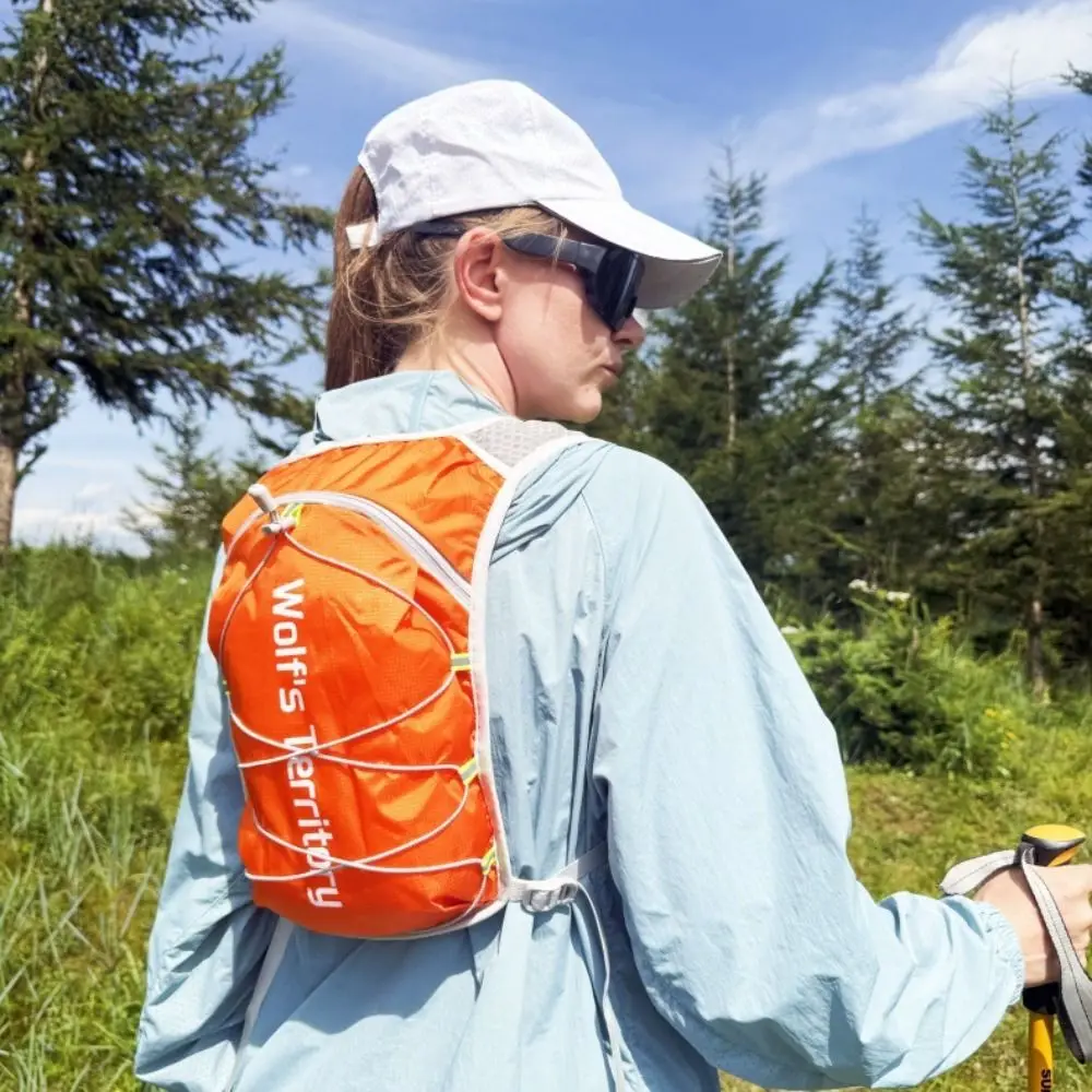 

Waterproof Reflective Running Vest Pack Adjustable Multifunctional Running Hydration Vest Bag Convenient Breathable