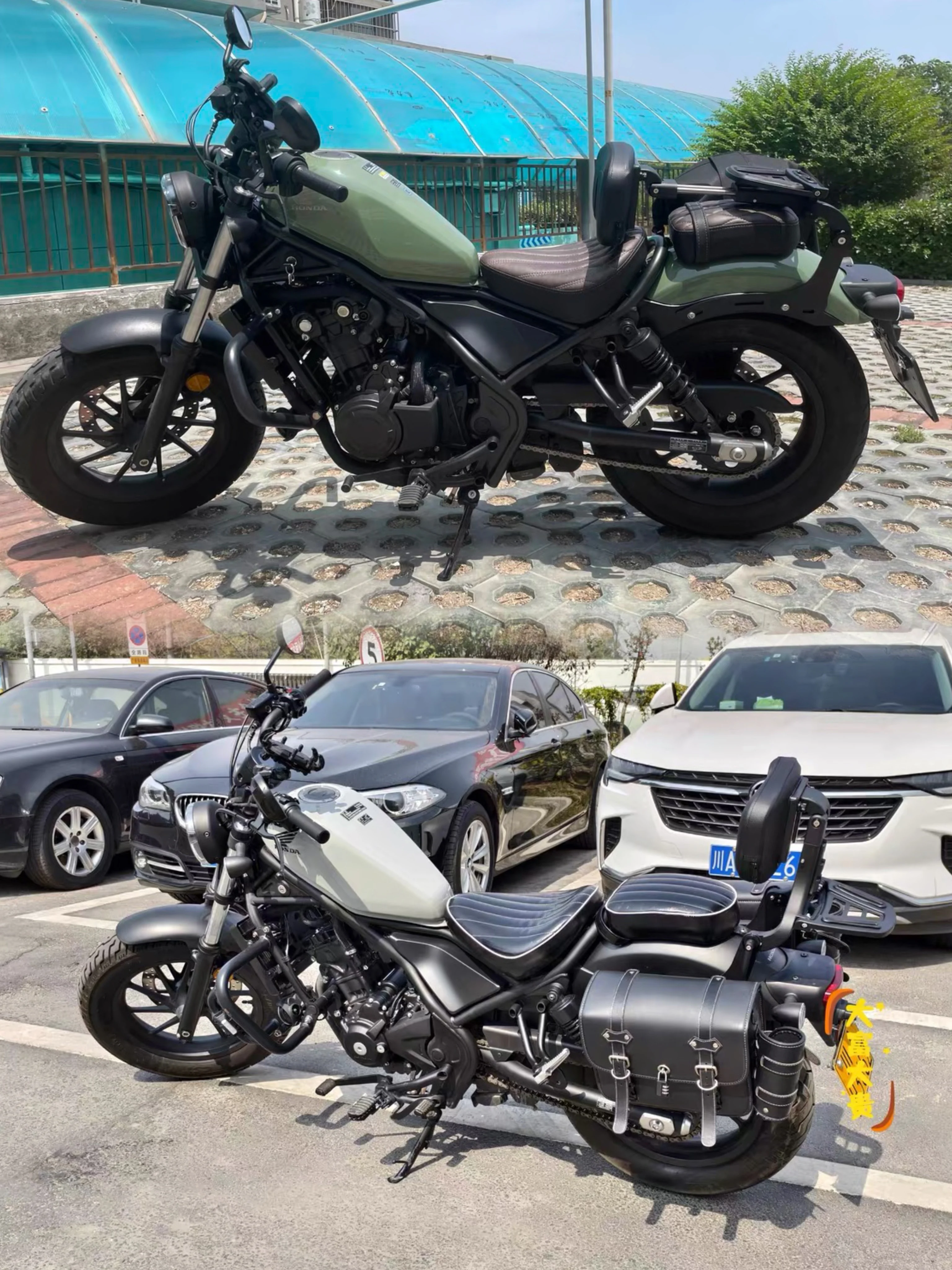 Multi Purpose Adjustable Folding Rider Driver Passenger Backrest Sissy Bar for Honda Rebel CMX 1100 CMX1100 CM1100