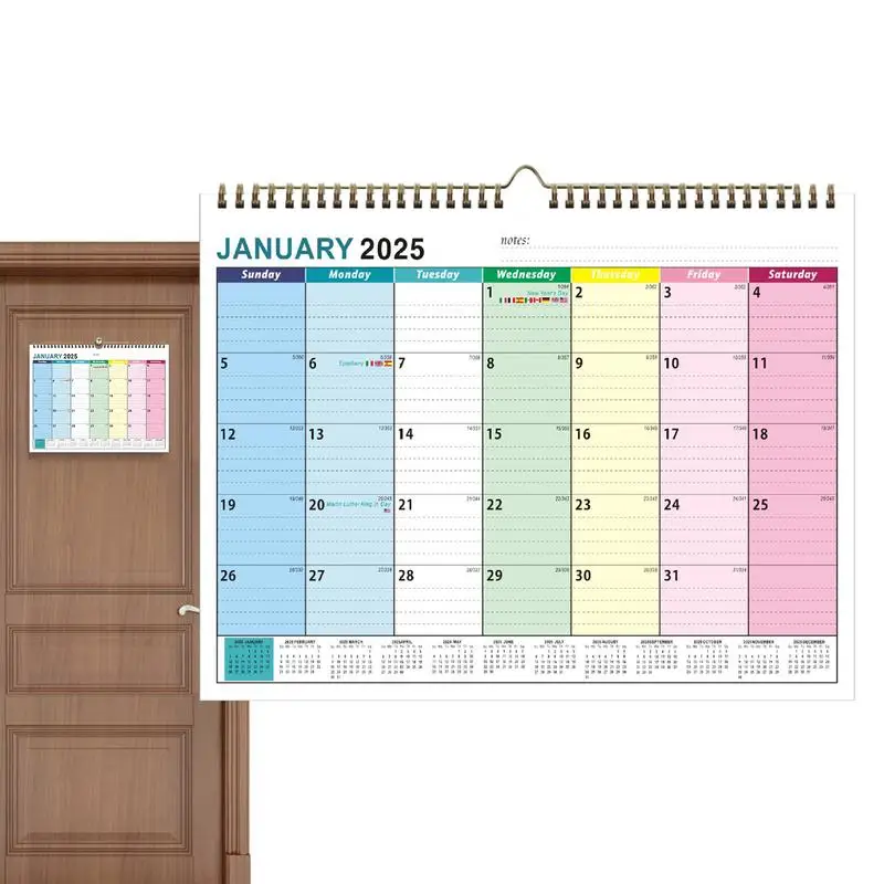 

2025 Desk Calendar 12 Monthly Calendar Aesthetic Home Wall Decoration Art Calendar For Home And School Organizing & Planning