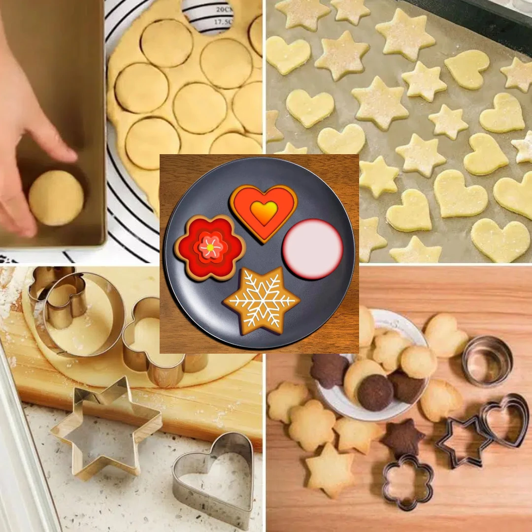 12Pcs / 20Pcs Stainless steel - Cookie Cutter Set 评论和价格