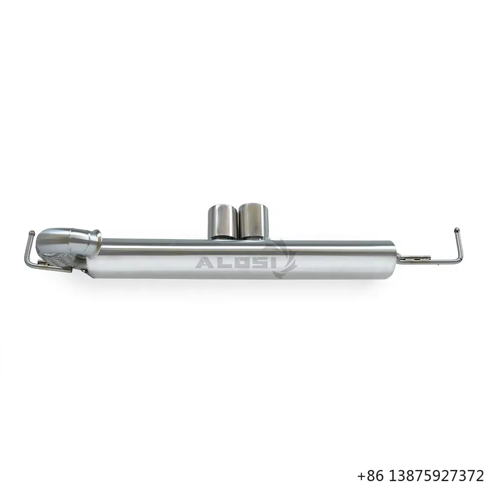 Stainless Steel Catback Exhaust Muffler for  Smart W453 1.0T 0.9T 2015-2019 Performance Sound Upgrade