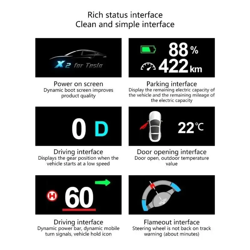 02DE HUD Head-Up Display Windshield Car Speedometer For   Car Decros