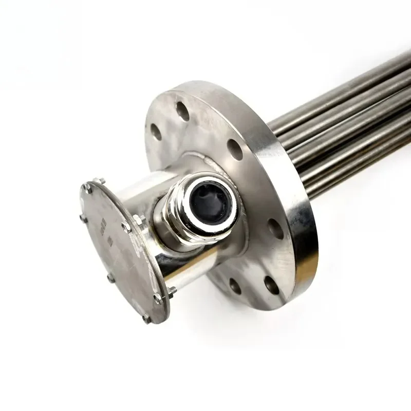 Explosion Proof 400V 12KW Industrial Electric Flange Immersion Heater for Oil Storage Tank