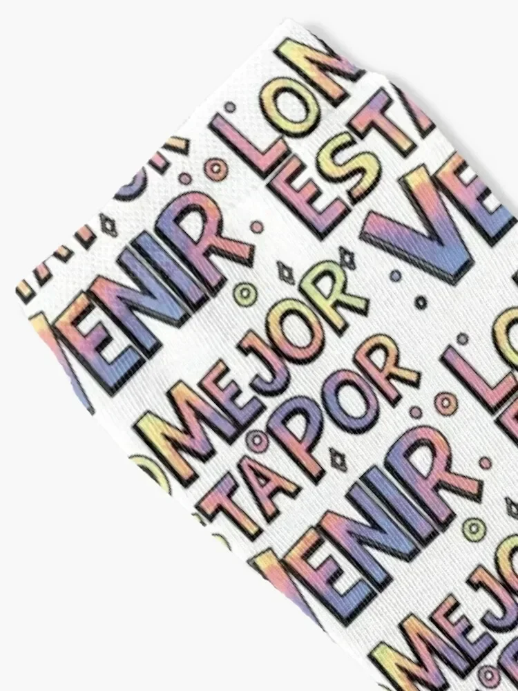 Lo mejor esta por venir Socks Running Soccer designer brand winter gifts Boy Socks Women's