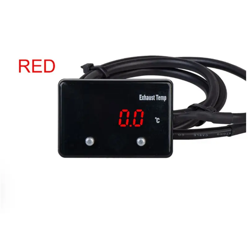 Auto Exhaust Gas Meter Digital Gauge With Sensor For 4WD Hilux Patrol EGT Exhaust Temperature Meter EXT