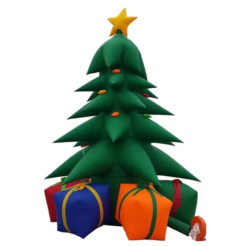 

PVC inflatable Christmas tree for outdoor/indoor holiday party gifts and decorations