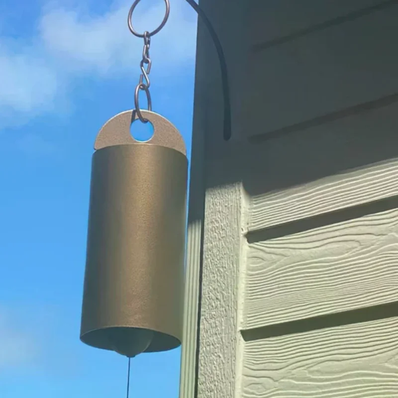Vintage Metal Heroic Windbell Wind Chimes Deep Resonance Serenity Bell For Outdoor Home Garden Courtyard Decoration Home Decor