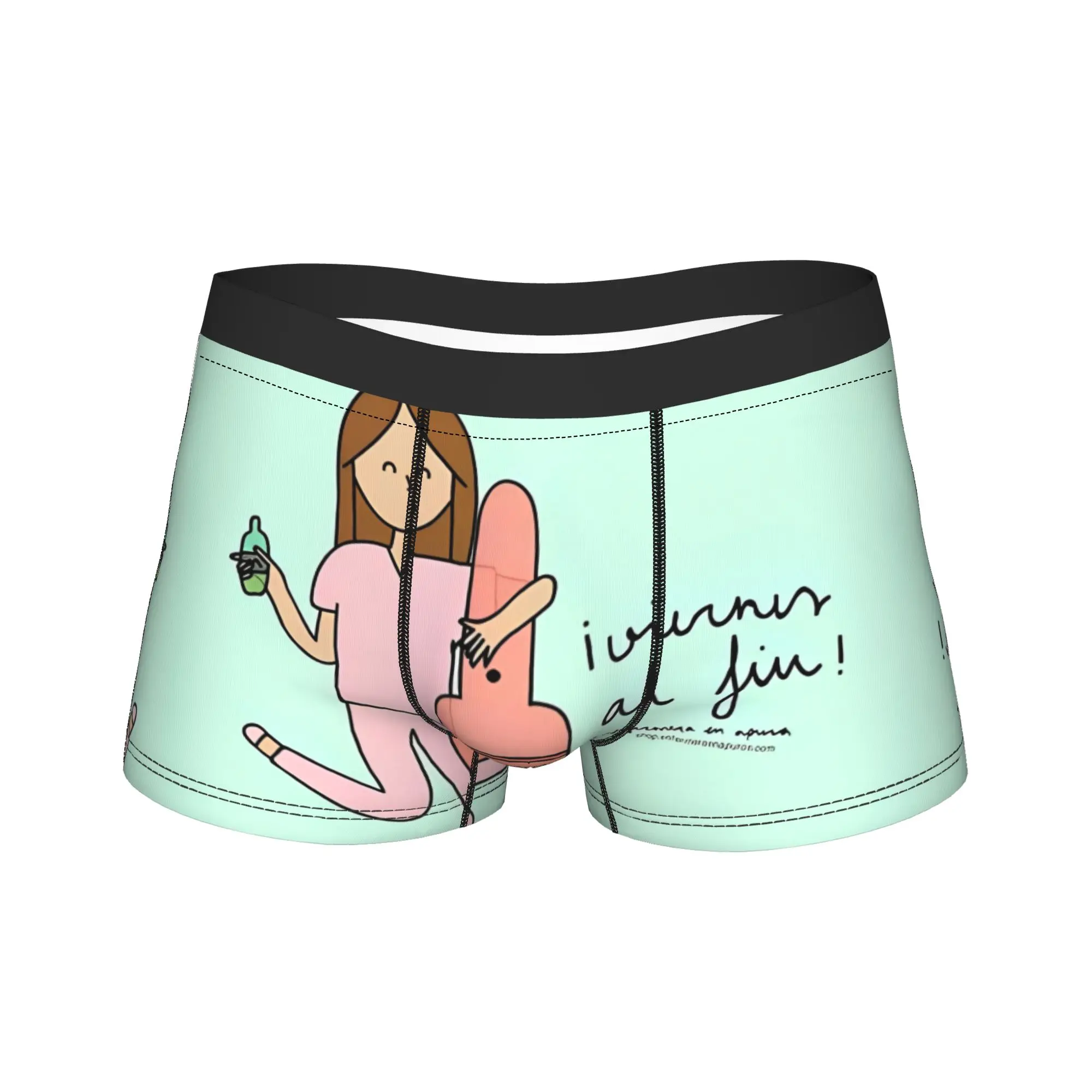 Enfermera En Apuros Krankenschwester-Unterwäsche, klassische Höschen, individuell gestaltete Boxershorts für Herren, übergroße Boxershorts