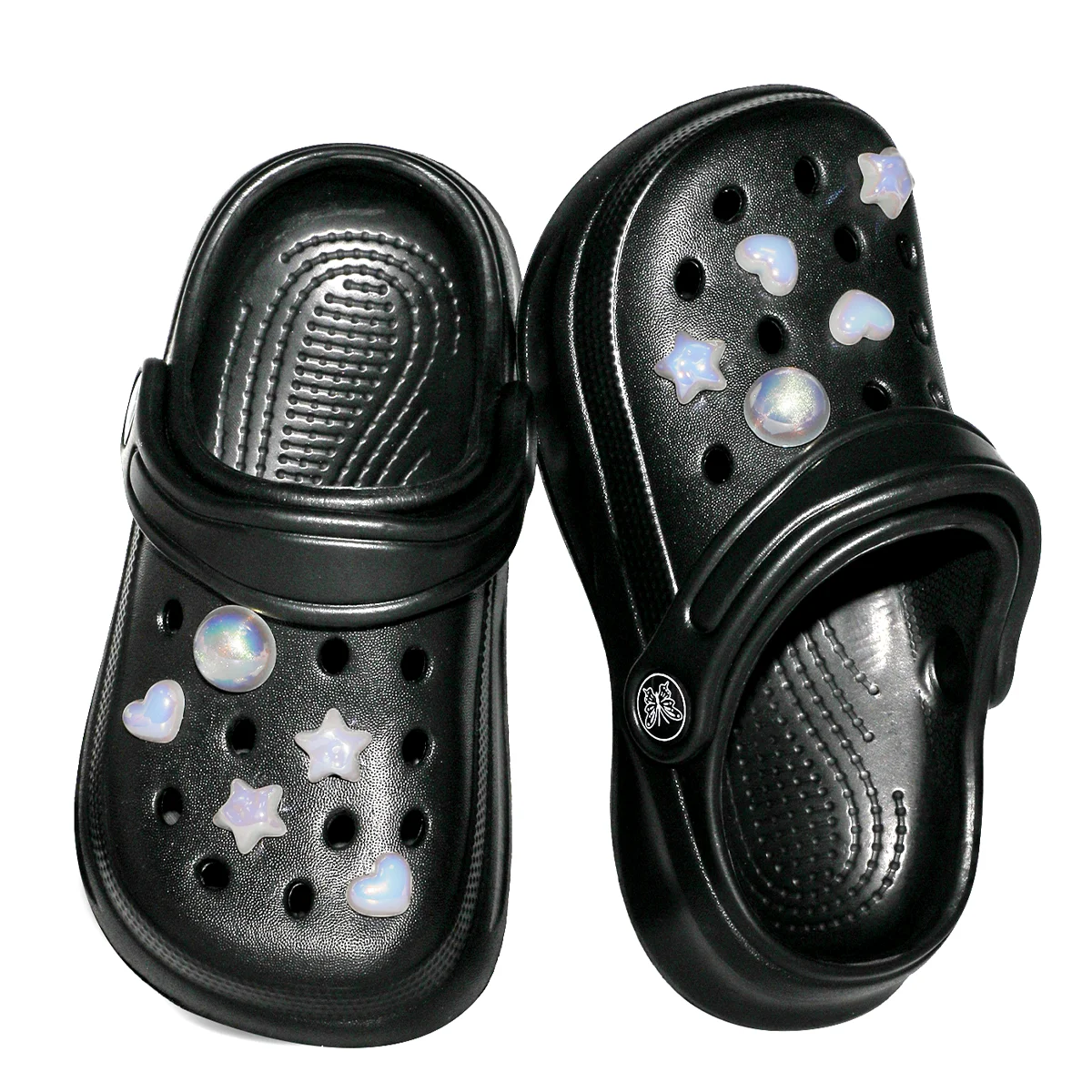 

Kids Slip-On Clogs and Mules - Breathable, Waterproof, EVA Garden Shoes with Decorative Chain for Beach and Everyday Wear 168