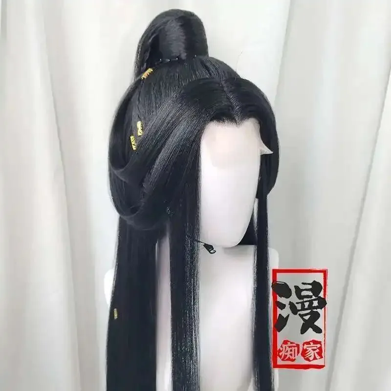 أنماط شيه ليان تاي زي يو شين شعر مستعار مخصص تيان غوان Ci فو السماء الرسمية نعمة Huacheng شعر مستعار تأثيري شيه ليان TGCF شعر مستعار