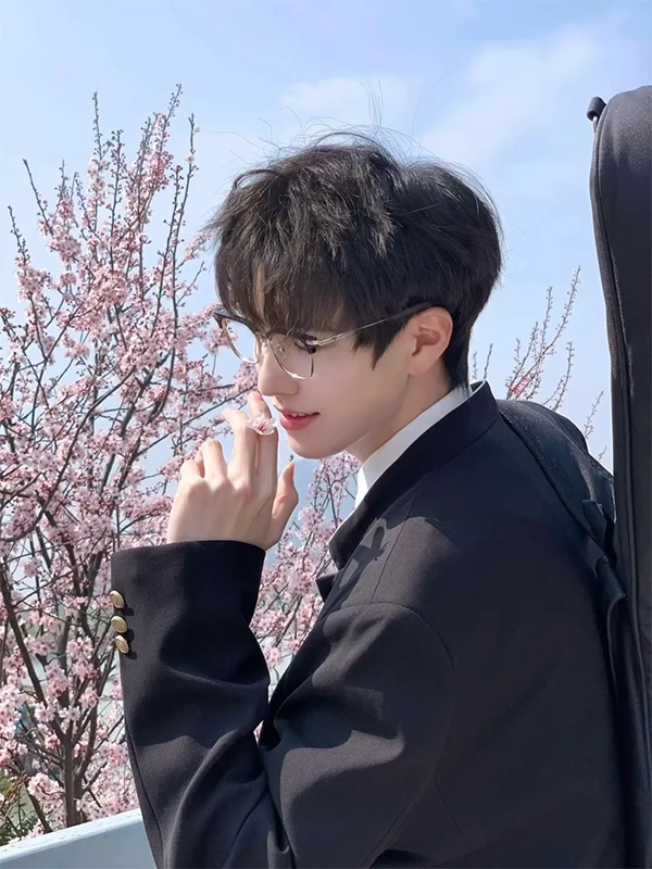 

Новый китайский мужской костюм с воротником-стойкой Jaet High End DK orm Casual Western Sle Jaet из полиэфирного волокна Весна Осень