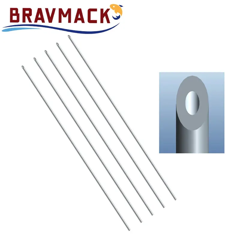 

5/10 шт., иглы для быстрого крючка для дождевых червей, полые газовые иглы, инструменты для наживки для рыбалки, штифты для сверления червей без взлома для рыбалки