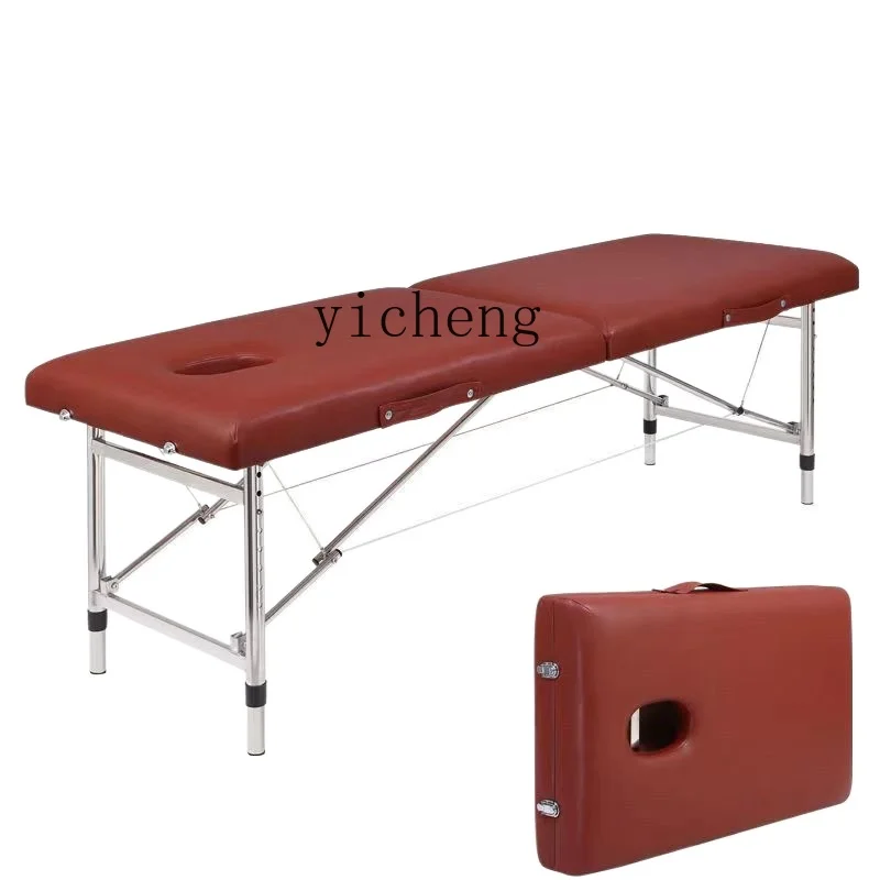 YY Portable Portable Household Massage Bed Moxibustion Rehabilitation Physiotherapy Bed