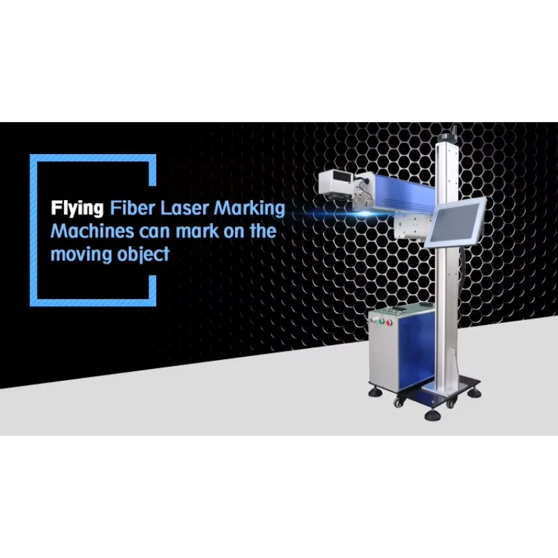 

Jingwei Fly Fiber Marking Machine For Trademark Barcode