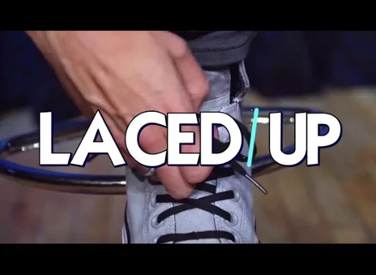 Laced Up By Donnovan Mount Close Up Magic Tricks Anytime Anywhere Magia Profesional Gimmicks Magician Shoes Illusions Street
