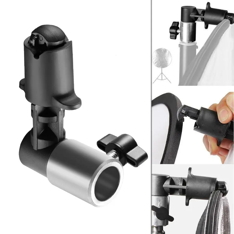 Photography Reflector Holder Clip Reflector Fotografia Spring Clamp For Photo Softbox Bracket Video Photography Light Stand