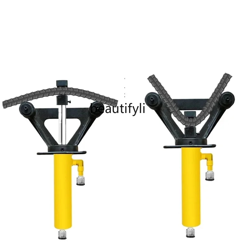 

Portable hydraulic steel bar bending machine Electric straightening and hoop bending machine Pile head straightening machine