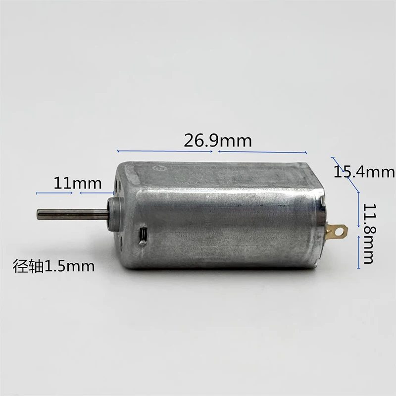 1 PCS Mabuchi FF-050SH-11190 Mini 050 DC Brushed Motor 3-9V 11500RPM Micro 15mm Metal for Car AV Lock Device