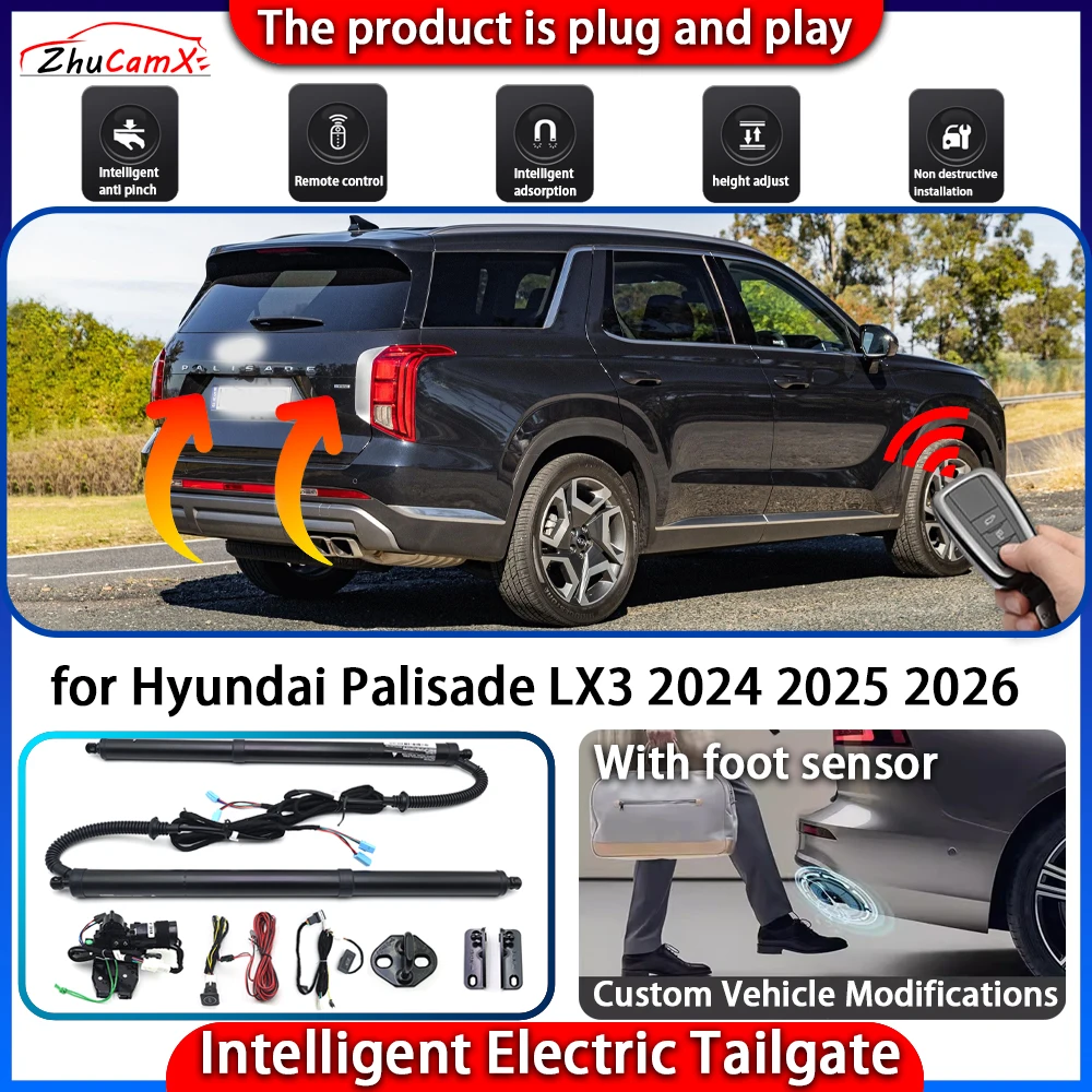 

Smart Powered Tailgate System for Hyundai Palisade LX3 2024 2025 2026 Automatic Intelligent Electric Trunk Lift Control Kit