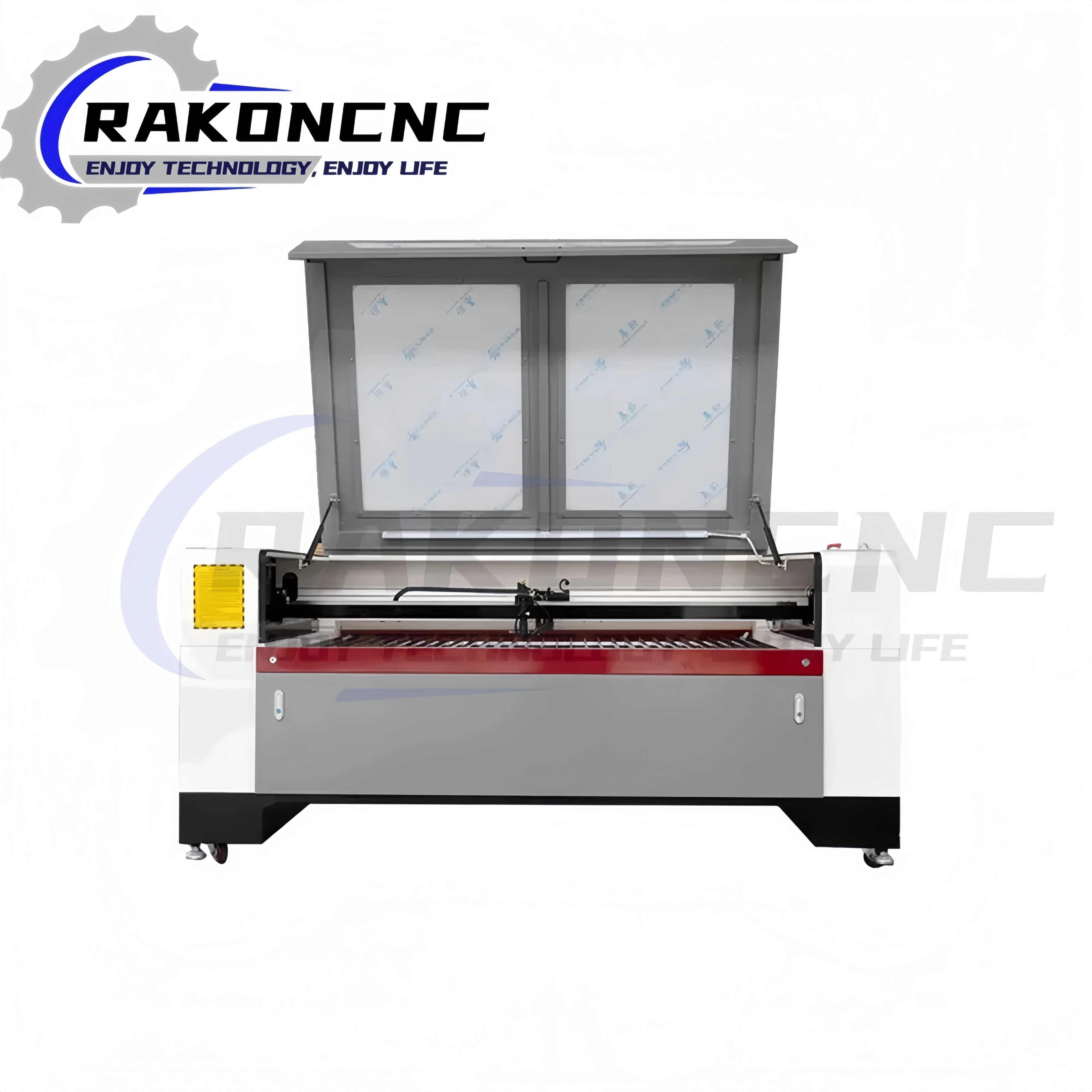 Máquina cortadora láser de escritorio 3D, máquina de grabado láser Co2 Reci de 100w, Mini máquina láser de CO2 CNC de 60W