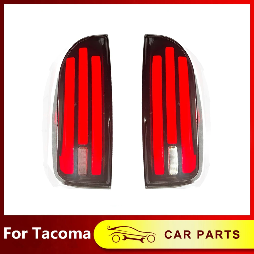 

1 Pair Car Taillight For Tacoma 2005-2015 LED Rear Lamp Running Light+Reverse Light+Brake Light+Turn Signal Modified Tail Light