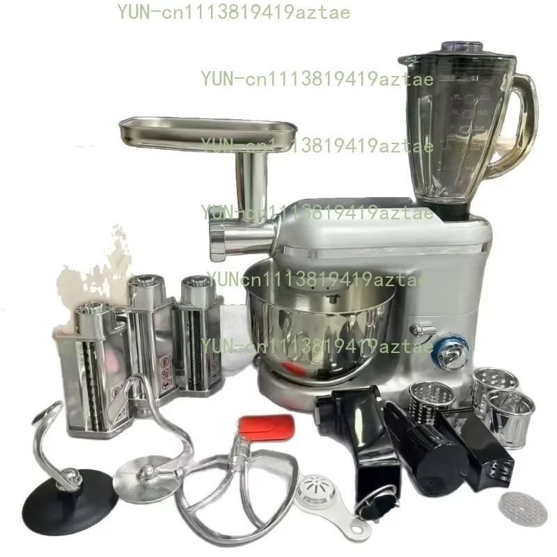 5.5L Multifunctional Food Mixer 8‑in‑1 Kitchen Processing Tool For Baking Blending Powerful Motor