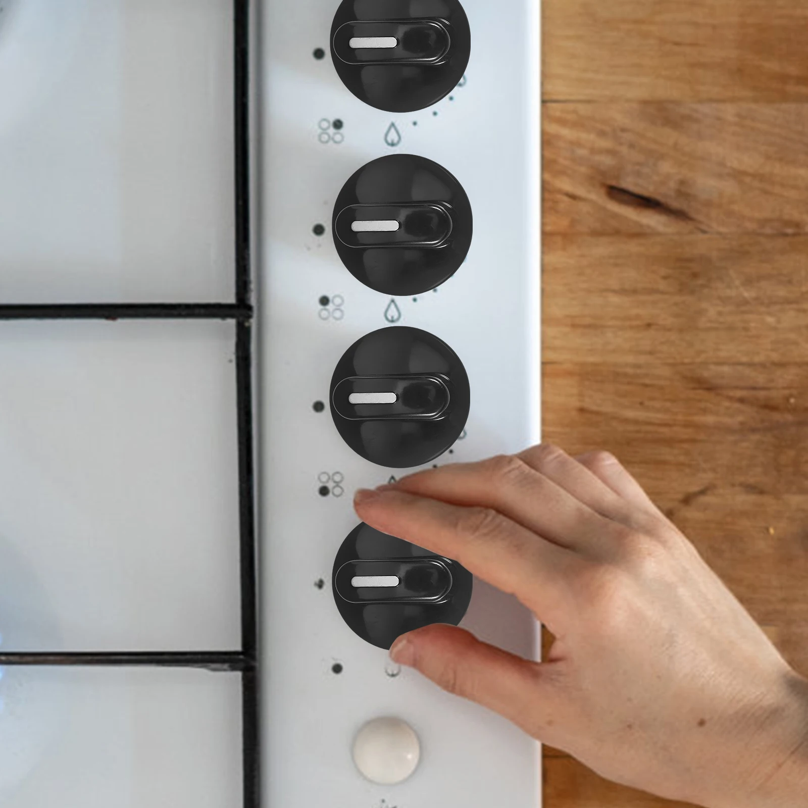 

2 Pcs Timer BBQ Oven Burner Valve Replacement Stove 6mm Hole Compatible Series Grills Ranges Gas Grill Control Knob