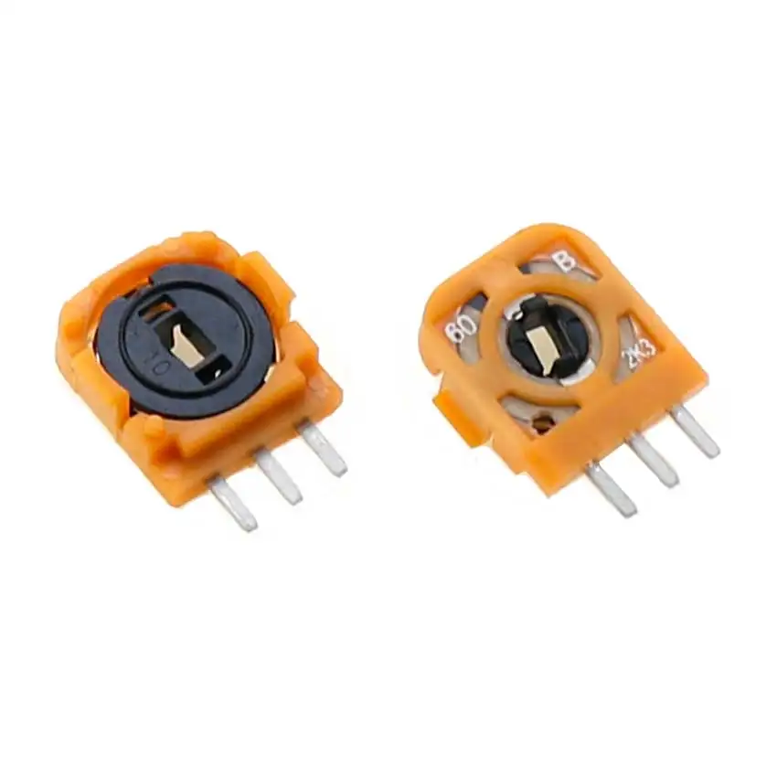 YuXi-3D Joystick analógico para PS5 e PS4 Controller, Micro Switch Sensor, Resistores Axis, Potenciômetro para Xbox One, Thumbstick