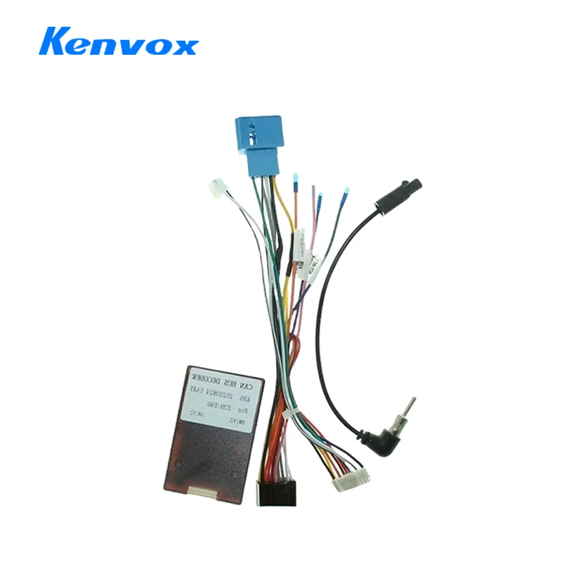 

Android Автомобильный радиоприемник Canbus Box декодер для BMW E46 E39 E53 X5 3/5 серии 16-контактный жгут проводов разъем адаптера кабеля питания