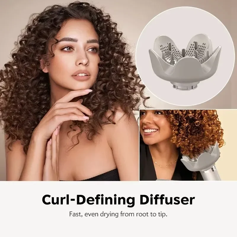 المهنية 8 في 1 عالية السرعة فرش طوي الأيونية مجفف الشعر فرشاة الهواء الساخن FlexStyler مع رؤساء قابلة للتبديل #6