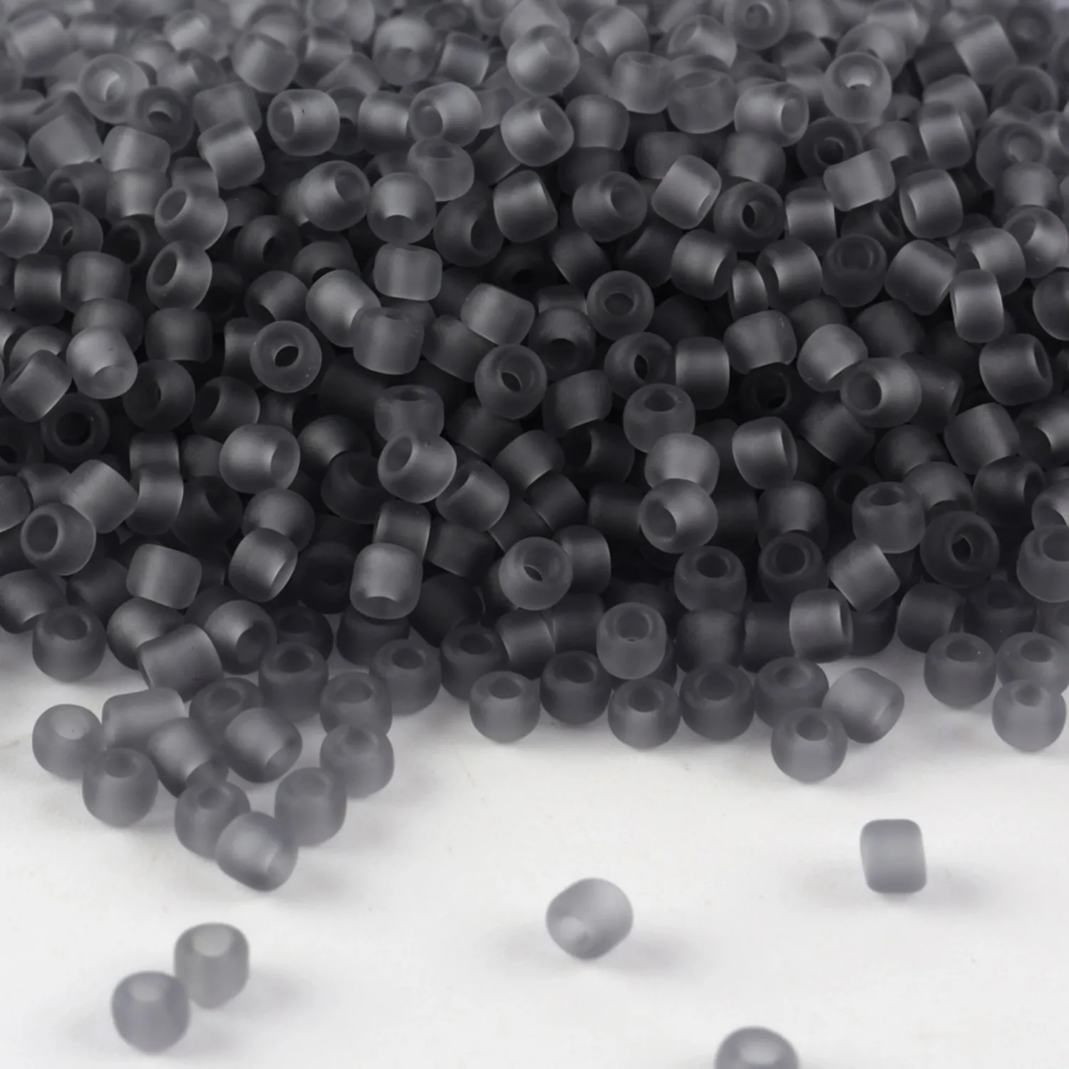 Hochwertige transparente matte Farbperlen CJ 11/0, 10g/Tube, geeignet für alle Arten von DIY-Bastelarbeiten usw. – Detail 19