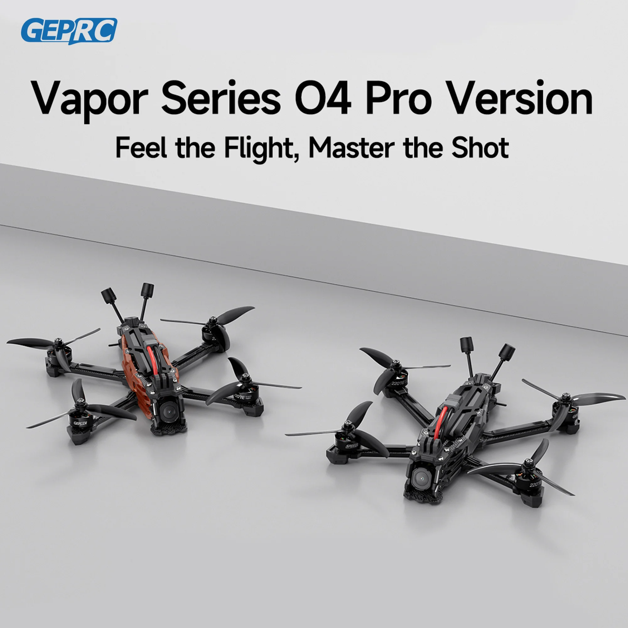 GEPRC Vapor-X5 D5 HD O4 Pro FPV Drone 5Inch O4 Air Unit VTX 4K 120fps Recording 2207E 1960KV Motor RC Quadcopter Freestyle Drone