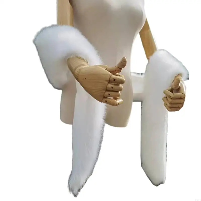 P88B Kadın Suni Kürk Sarar Şallar Kolsuz 1920 Suni Kürk Çaldı Kadınlar ve Kızlar için