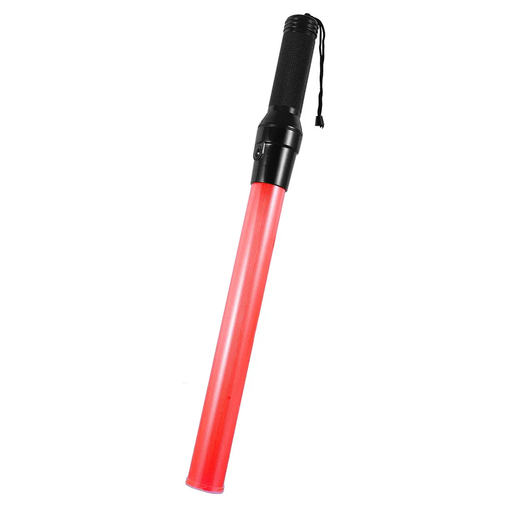 Traffic Wand Traffic Control Wand Bright Flashing LED Light stick for Airport Emergency Direction Portable Safe Management Tool