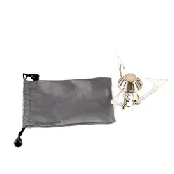Windproof Foldable Stove Burner Ultralight Camping Stove Windproof Portable Stove For Hiking Cooking BBQ